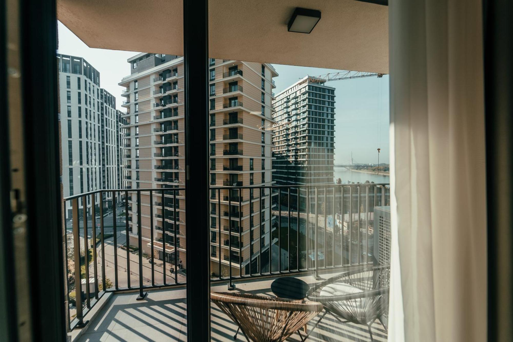 Belgrade Waterfront Oasis Apartman Kültér fotó