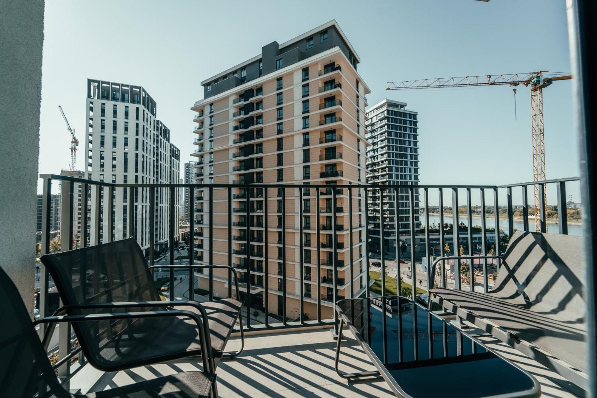 Belgrade Waterfront Oasis Apartman Kültér fotó